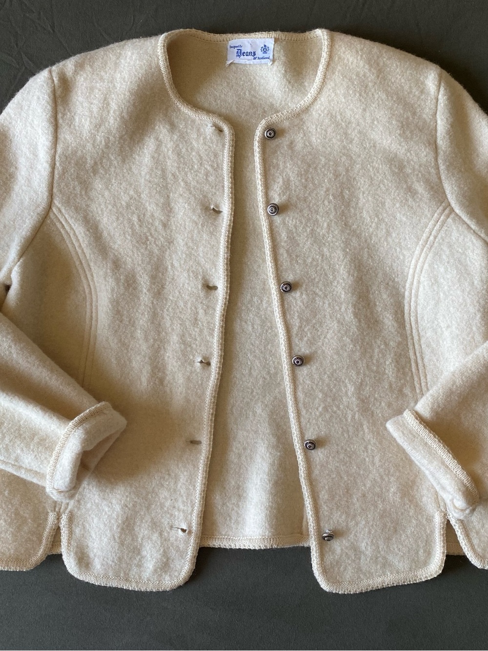 Vintage Deans of Scotland Wool Jacket